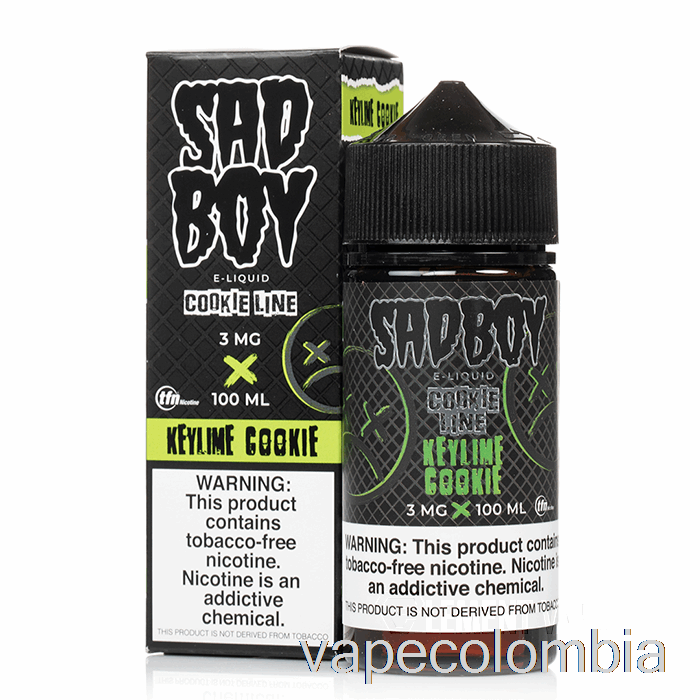 Galleta Vape Desechable De Lima - Sadboy - 100ml 6mg